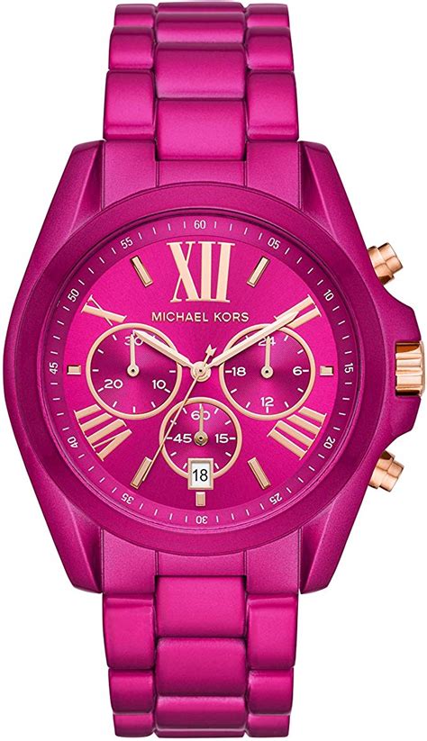 michael kors watch light pink face|pink mk watch.